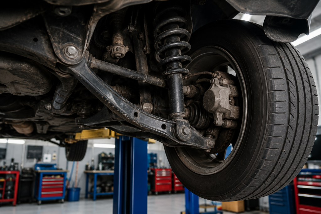 🔧 Stuki w zawieszeniu – co mogą oznaczać? zawieszenie
